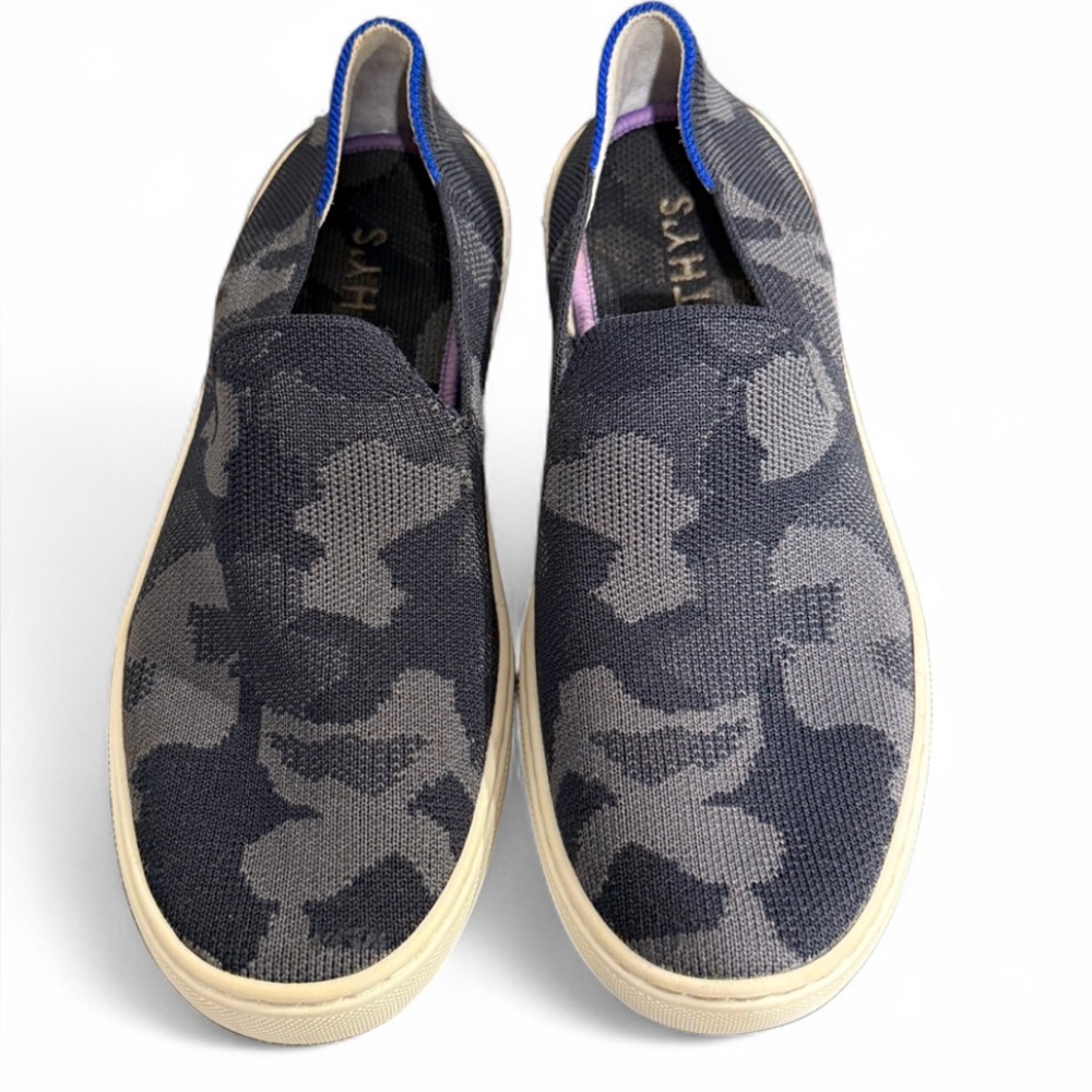 Rothy’s The Original Camo Slip-On Lightweight Sneakers Women's Size 6.5